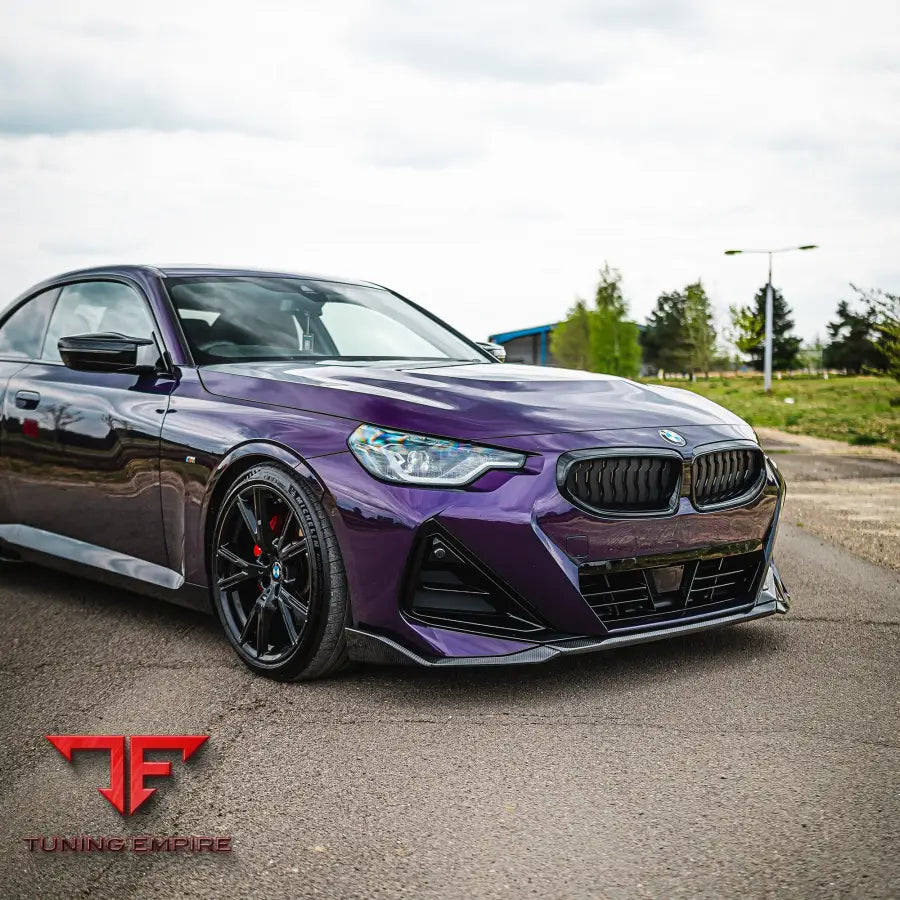 BMW G42 2 SERIES CARBON FIBRE SPLITTER - V1 - CT CARBON