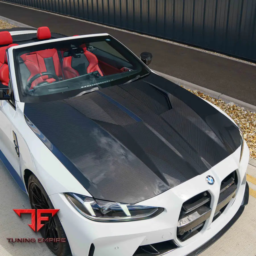 BMW G80/G81/G82/G83 M3/M4 2021+ DRY CARBON FIBRE BONNET/HOOD - CT CARBON
