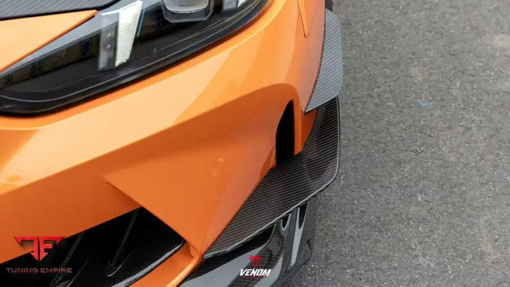 BMW G80 G82 G83 M3 M4 DRY PRE-PREG CARBON VENOM SPORT SERIES FRONT CANARDS - Body Trim