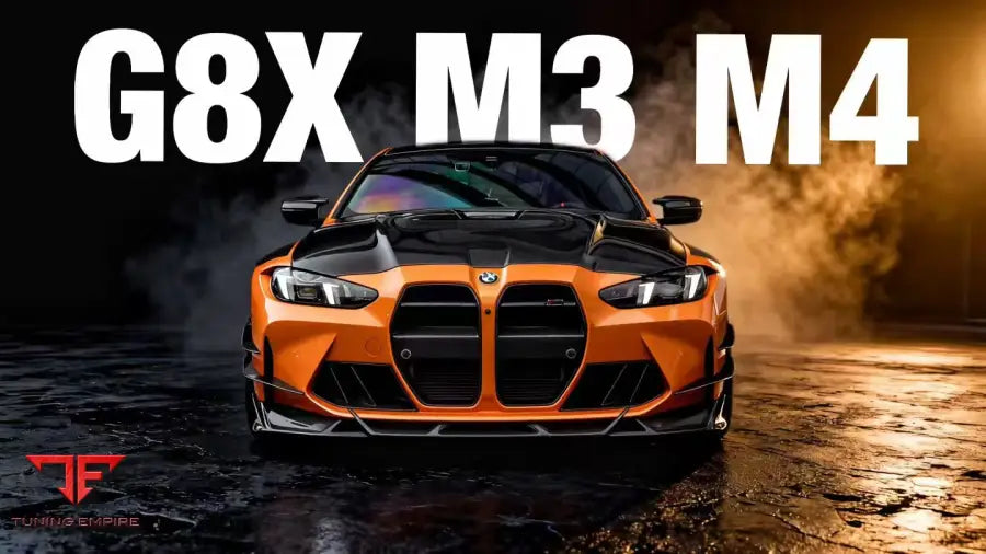 BMW G80 G82 G83 M3 M4 DRY PRE-PREG CARBON VENOM SPORT SERIES FRONT LIP - Front Lip