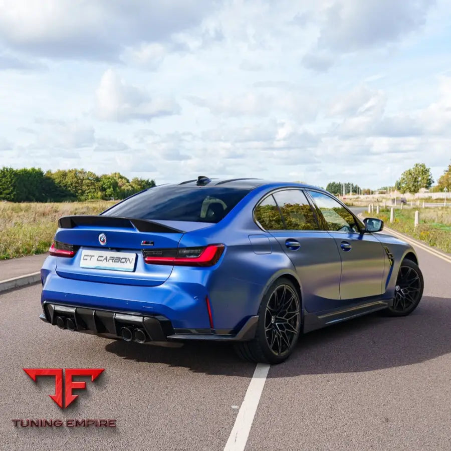 BMW G80 M3 & G20 3 SERIES CARBON FIBRE SPOILER V2 - CT CARBON