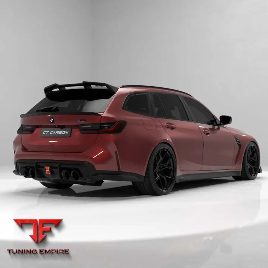 BMW G81 M3 & G21 3 SERIES TOURING 2018+ CARBON FIBRE ROOF SPOILER - V4 - CT CARBON