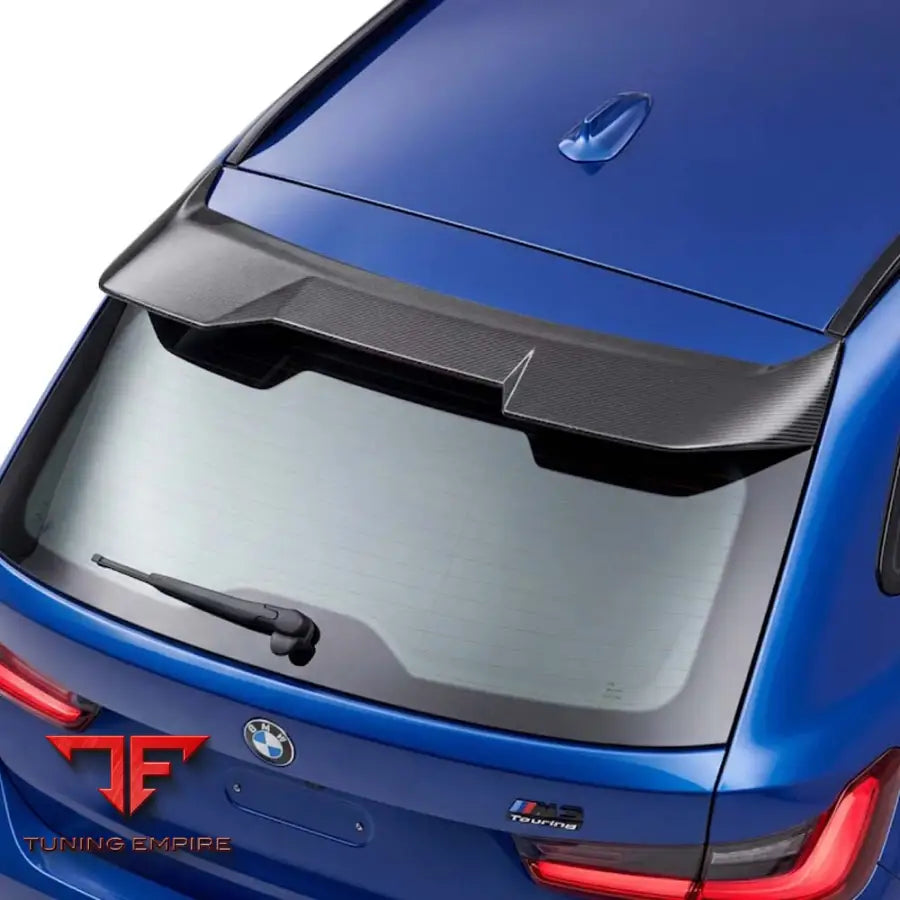 BMW G81 M3/G21 3 SERIES TOURING 2019+ CARBON FIBRE ROOF SPOILER - V3 - CT CARBON