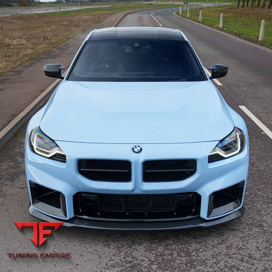 BMW G87 M2 2023+ CARBON FIBRE SPLITTER - V5 - CT CARBON