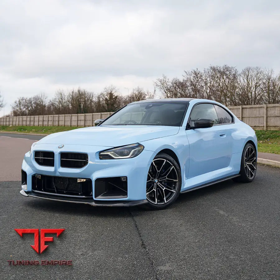 BMW G87 M2 2023+ CARBON FIBRE SPLITTER - V5 - CT CARBON