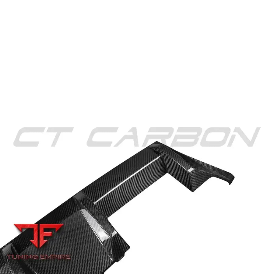 BMW G87 M2 CARBON FIBRE REAR DIFFUSER - V2 - CT CARBON