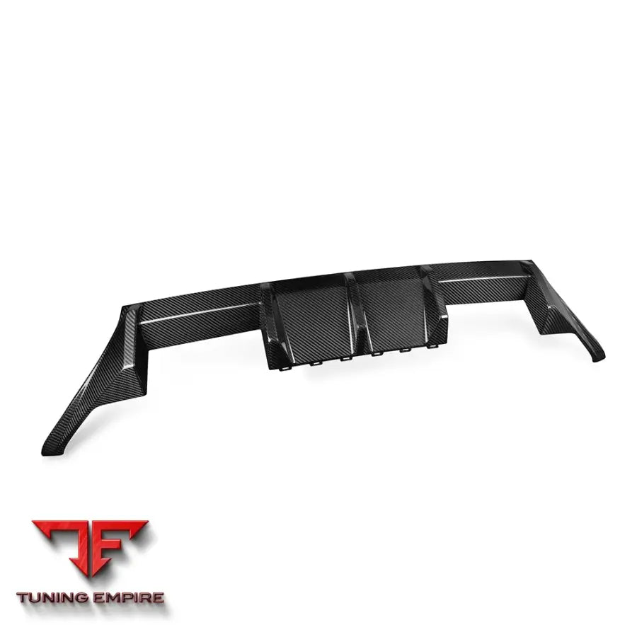 BMW G87 M2 CARBON FIBRE REAR DIFFUSER - V2 - CT CARBON