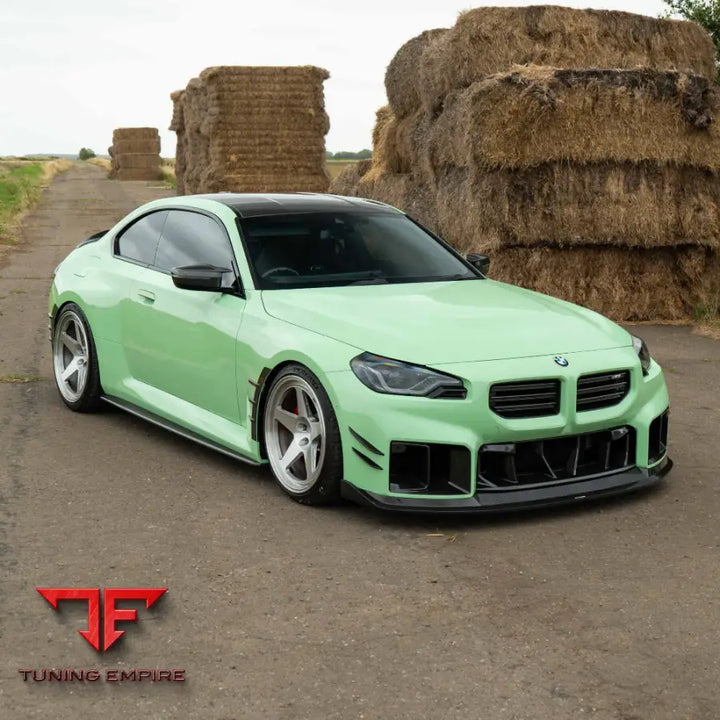 BMW G87 M2 CARBON FIBRE SPLITTER - V4 - CT CARBON