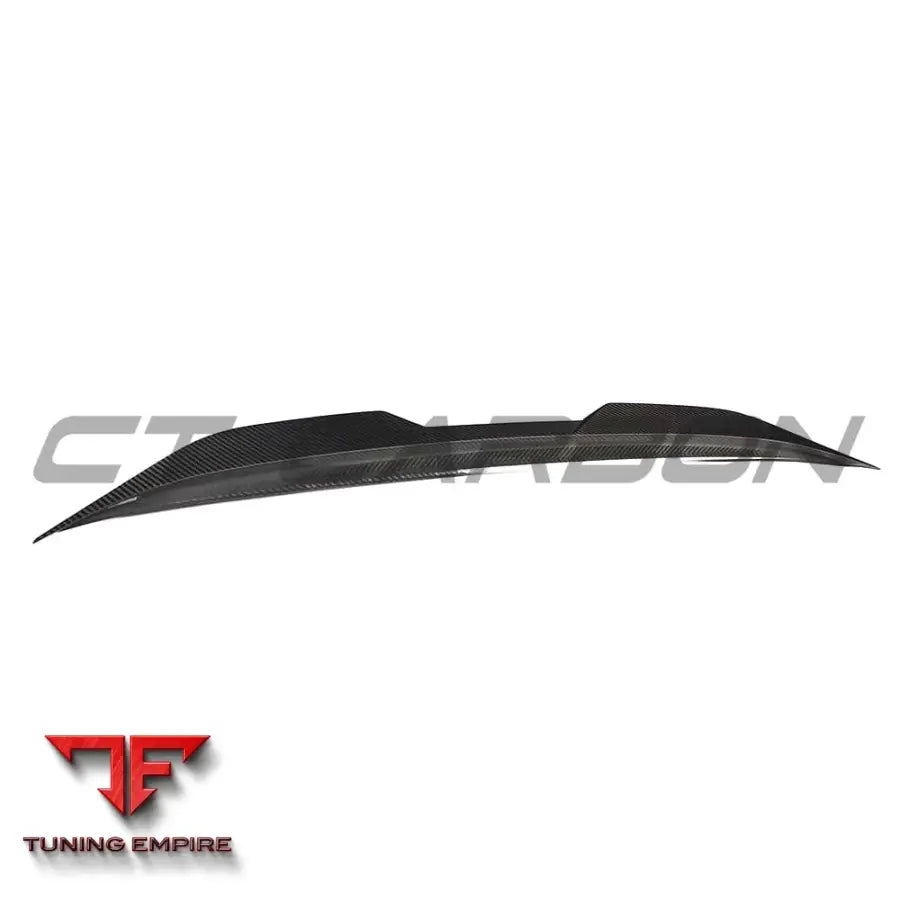 BMW G87 M2/G42 2 SERIES CARBON FIBRE SPOILER - V1 - CT CARBON
