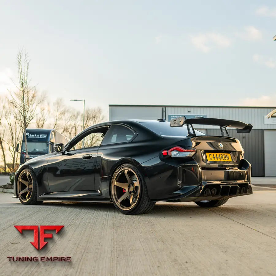 BMW G87 M2 & G42 2 SERIES CARBON FIBRE SWAN NECK WING - CT CARBON