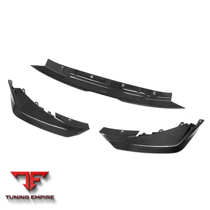 BMW G8X M3 M4 FRONT LIP IN PREPREG CARBON FIBRE (V2) - Carbon Fibre Parts