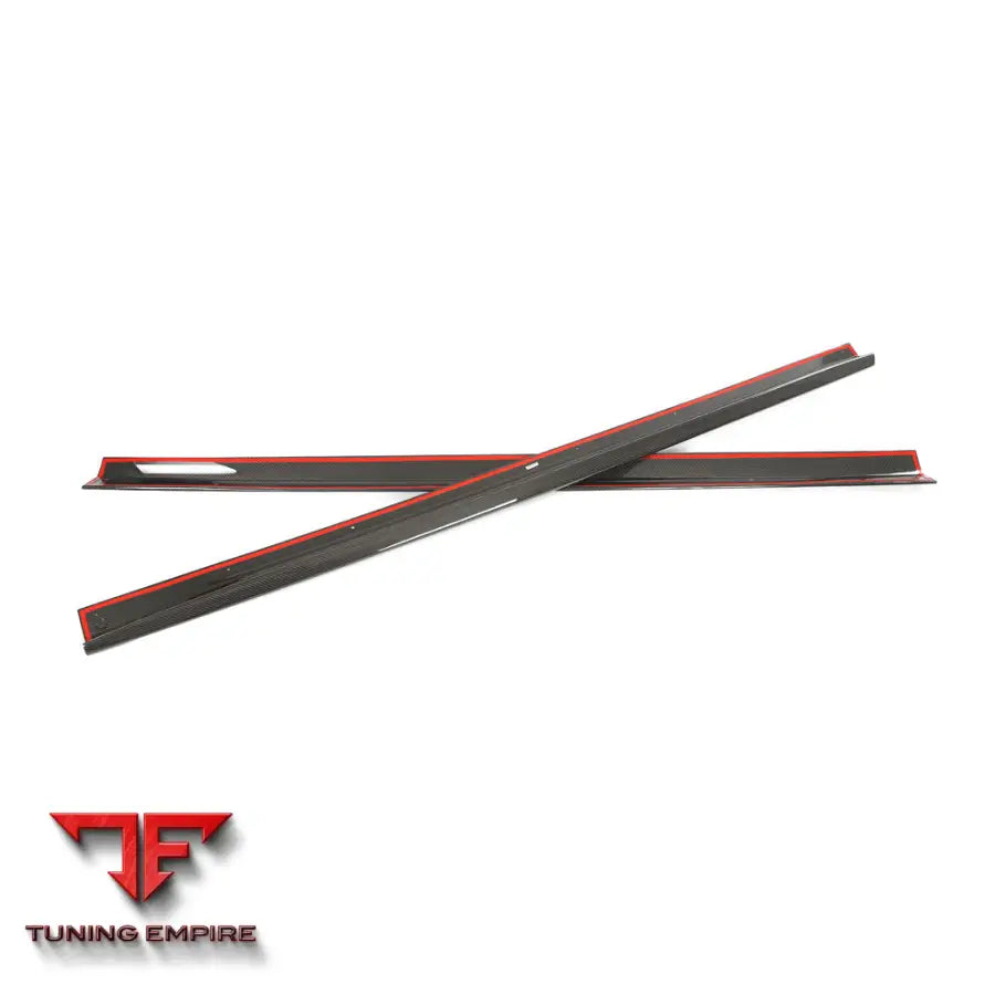 BMW G90 M5 & G99 M5 TOURING 2024+ CARBON FIBRE SIDE SKIRTS - V1 - CT CARBON