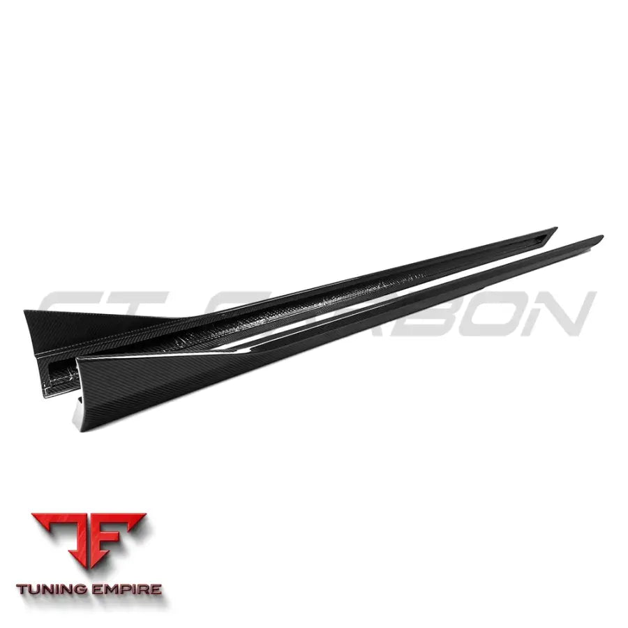 BMW G90 M5 & G99 M5 TOURING 2024+ CARBON FIBRE SIDE SKIRTS - V2 - CT CARBON