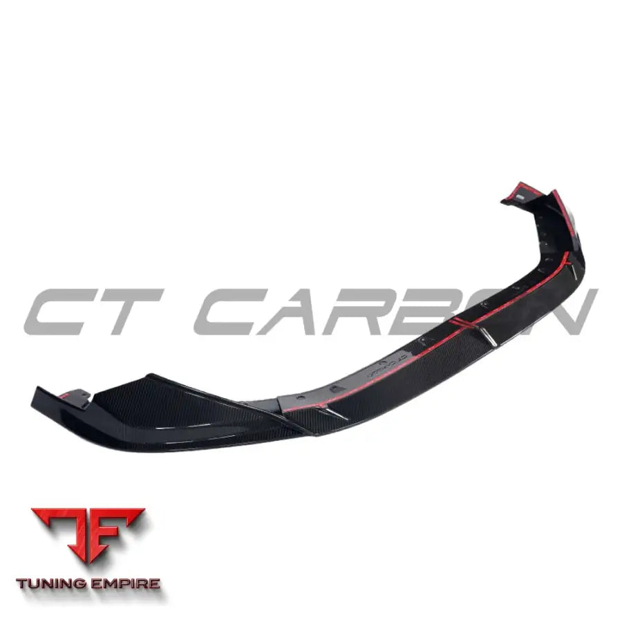 BMW G90 M5 & G99 M5 TOURING 2024+ DRY CARBON FIBRE SPLITTER - V2 - CT CARBON