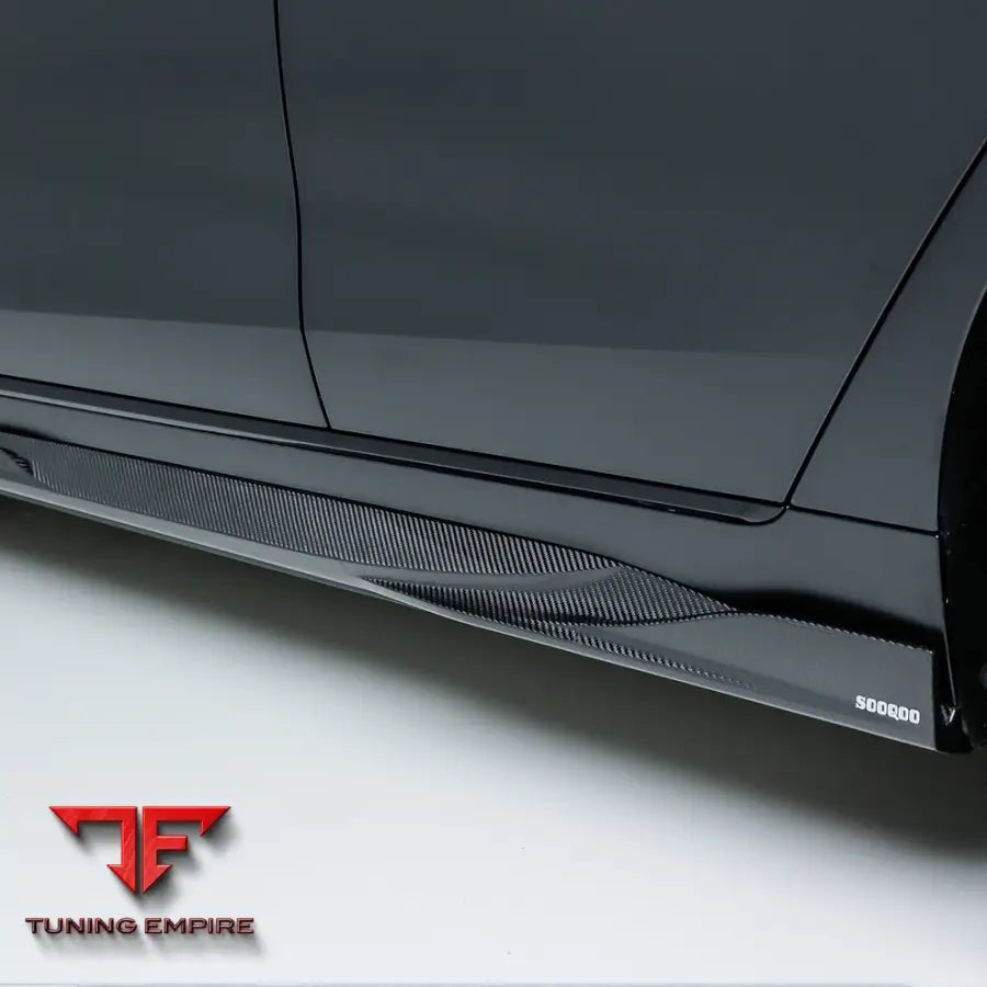 BMW I4 G26 SIDE SKIRT IN PREPREG CARBON FIBRE - Carbon Fibre Parts
