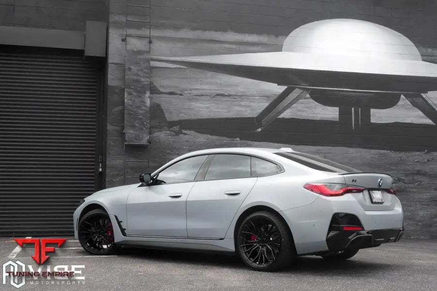 BMW I4 M50 on custom forged wheels