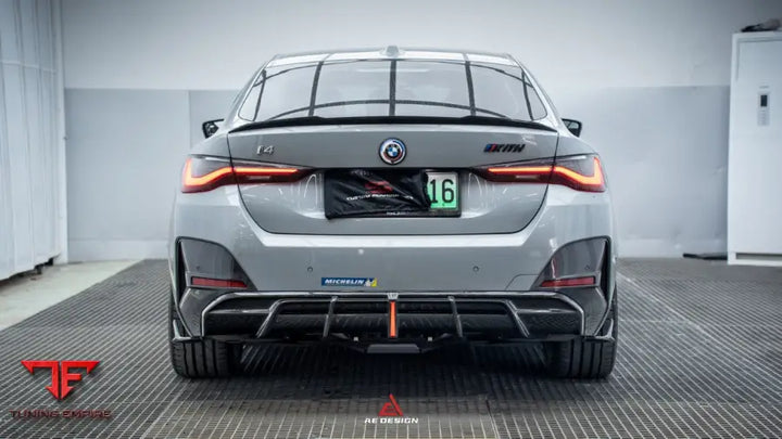 BMW i4 M50 G26 AE Design rear diffuser and canard set