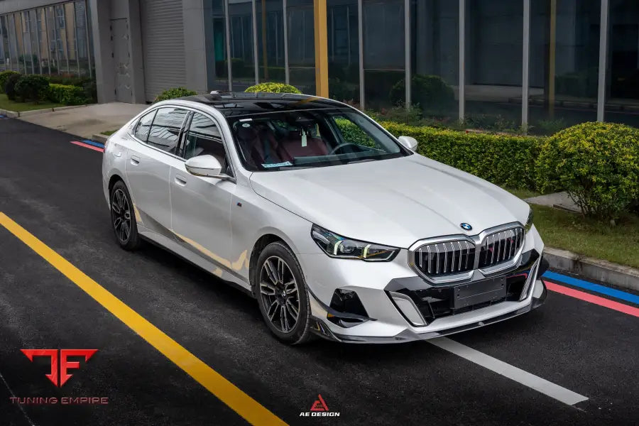 BMW I5 M60 & 5 SERIES 550E XDRIVE G60 G61 2024-ON AE DESIGN FRONT LIP