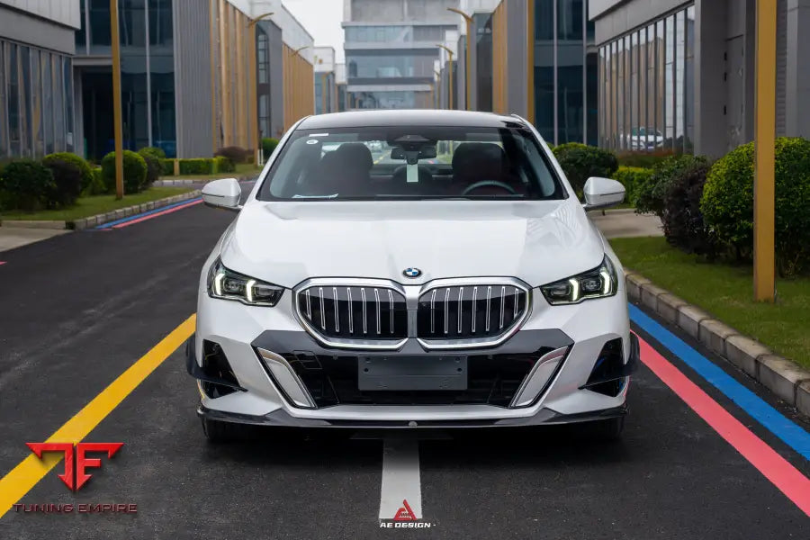 BMW I5 M60 & 5 SERIES 550E XDRIVE G60 G61 2024-ON AE DESIGN FRONT LIP