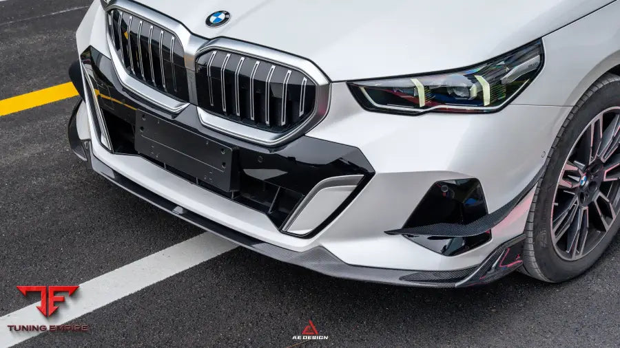 BMW I5 M60 & 5 SERIES 550E XDRIVE G60 G61 2024-ON AE DESIGN FRONT LIP