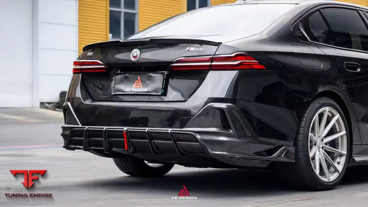 BMW i5 M60 G60 AE Design rear diffuser and canard set