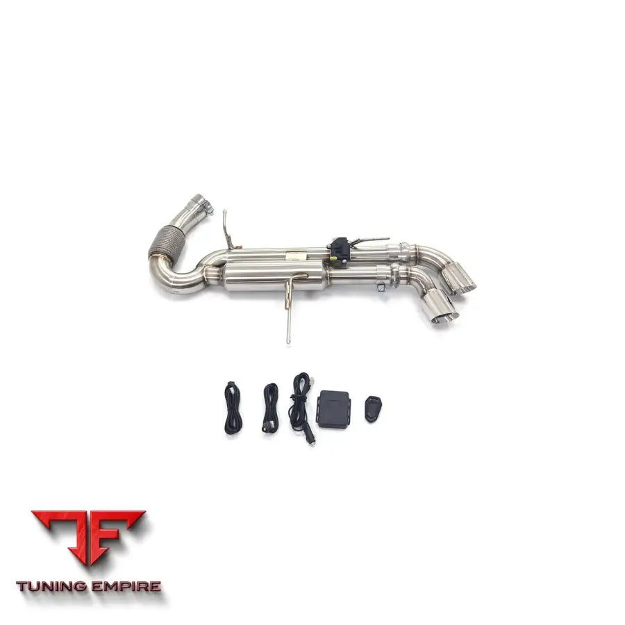 BMW I8 1.5T STAINLESS STEEL CATBACK RAZOR EXHAUST WITH MUFFLER VALVE