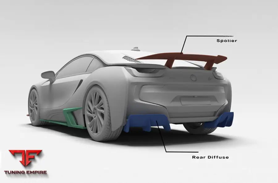 BMW I8 CARBON FIBER BODY KIT PARTS
