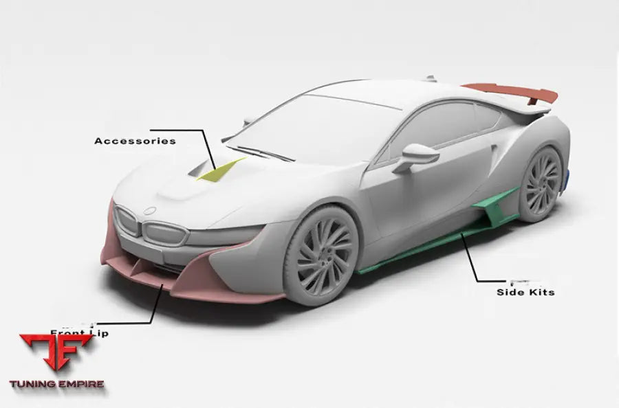 BMW I8 CARBON FIBER BODY KIT PARTS