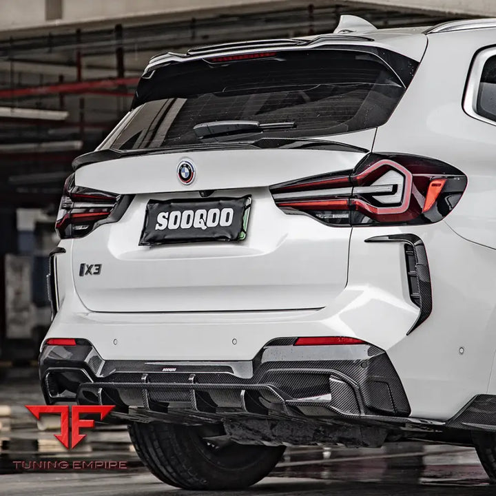 BMW IX3 G08 REAR DIFFUSER IN PREPREG CARBON FIBRE - Carbon Fibre Parts