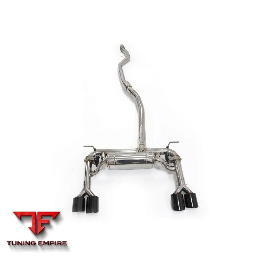 BMW M2 F87 3.0T STAINLESS STEEL CATBACK RAZOR EXHAUST WITH MUFFLER VALVE