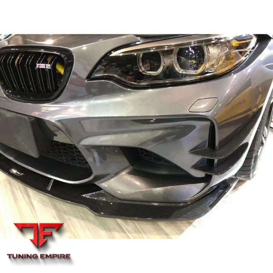 BMW M2 F87 CARBON FIBER FRONT LIP 2016-2020Y