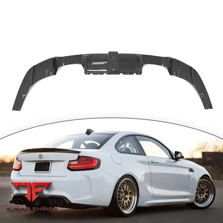 BMW M2 F87 CARBON FIBER REAR DIFFUSER 2015 2019Y