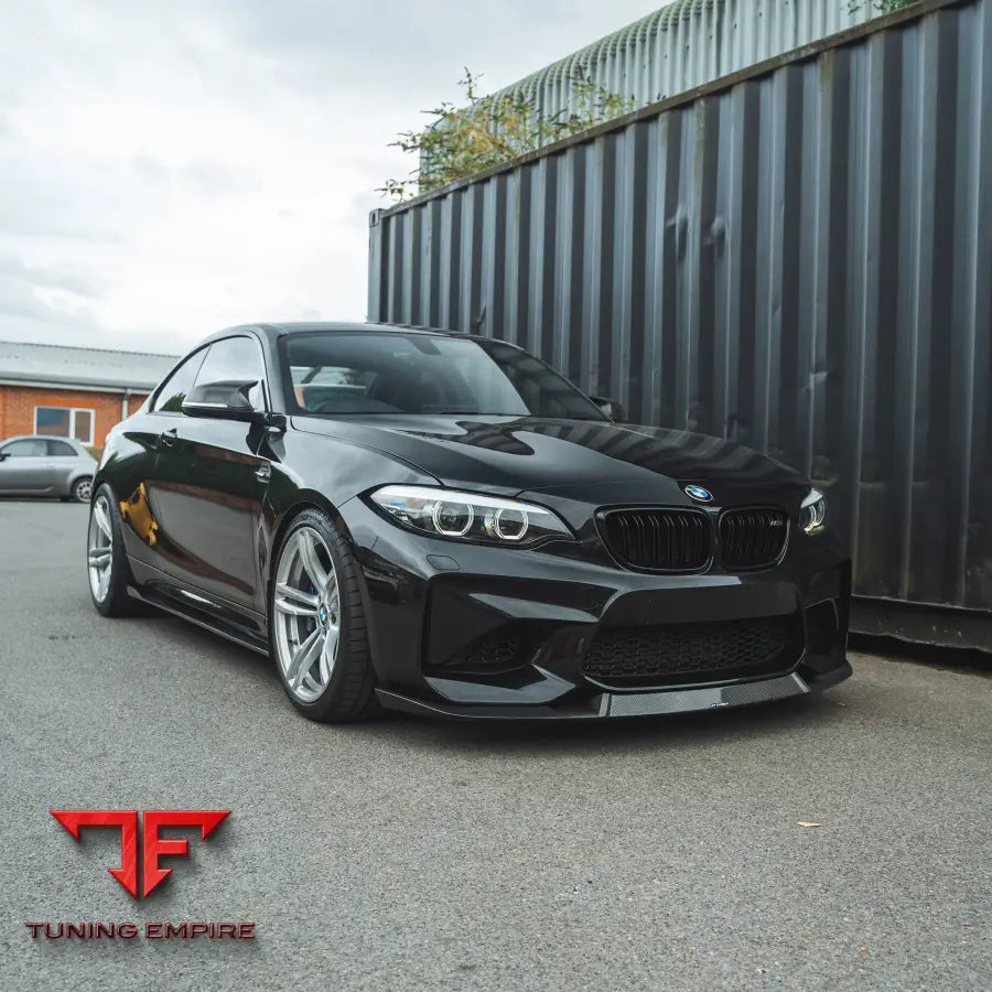 BMW M2 F87 N55(OG) 2015-2017 CARBON FIBRE SPLITTER - V2 - CT CARBON