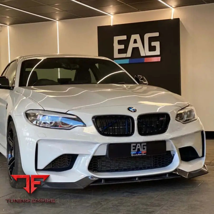 BMW M2 F87 N55(OG) CARBON FIBRE SPLITTER - V3 - CT CARBON