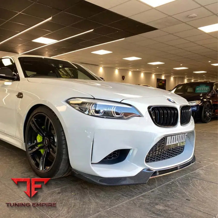 BMW M2 F87 N55(OG) CARBON FIBRE SPLITTER - V3 - CT CARBON