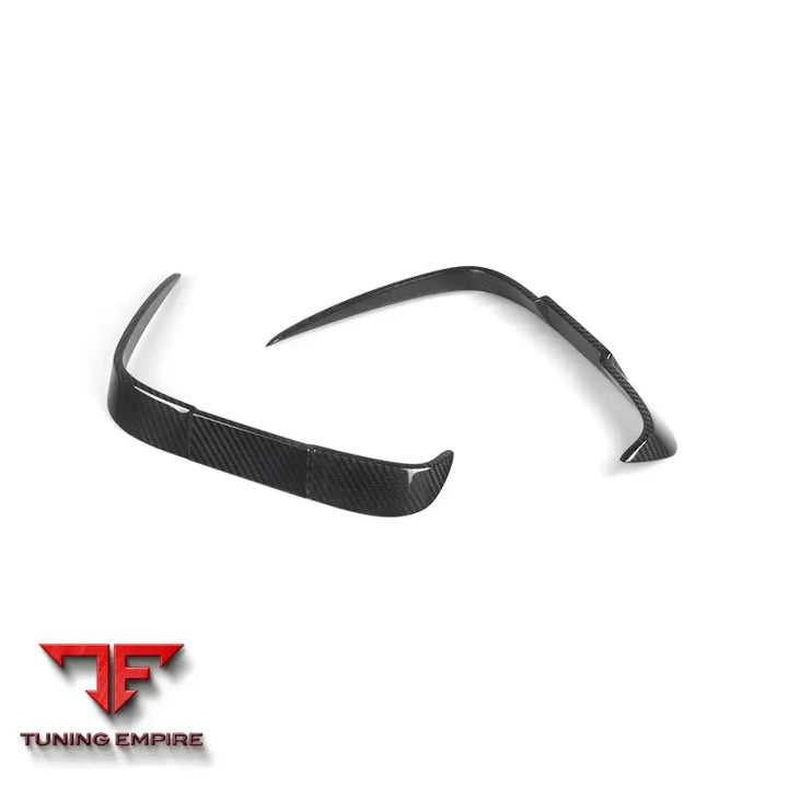 BMW M2 F87 REAR BUMPER INSERTS IN PREPREG CARBON FIBRE - Carbon Fibre Parts