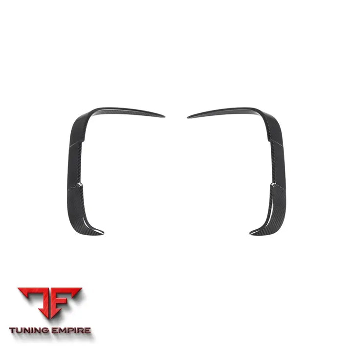 BMW M2 F87 REAR BUMPER INSERTS IN PREPREG CARBON FIBRE - Carbon Fibre Parts