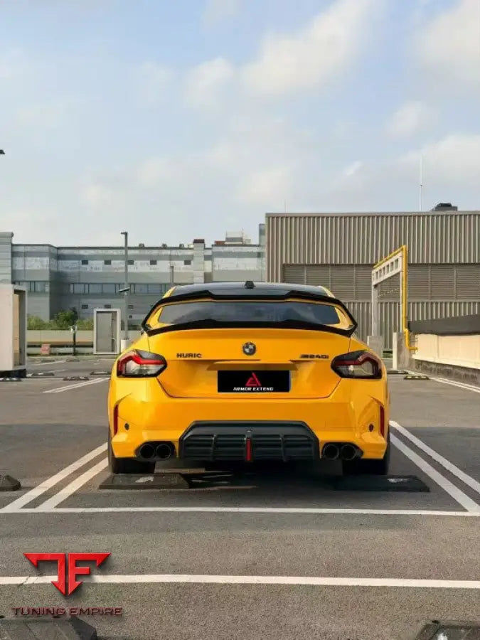 BMW M2 G87 AE Design rear spoiler