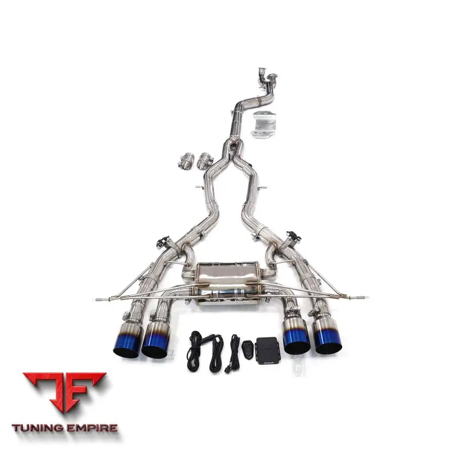 BMW M2 G87 2022 3.0T S58 STAINLESS STEEL CATBACK RAZOR EXHAUST WITH MUFFLER VALVE