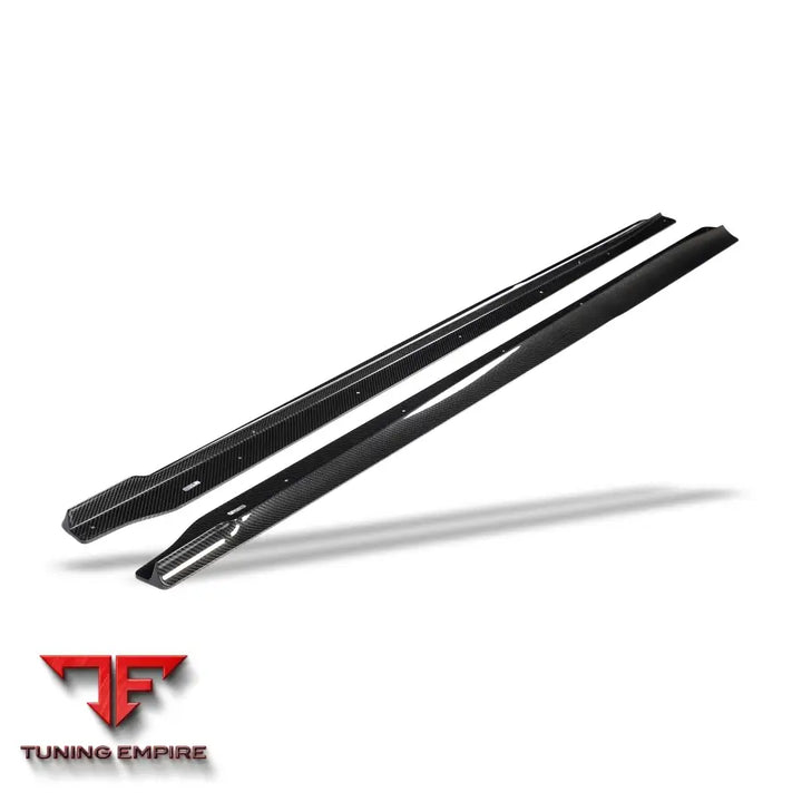BMW M2 G87 CARBON FIBER AERO SIDE SKIRTS