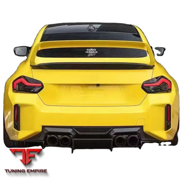 BMW M2 G87 CARBON FIBER REAR SPOILER WING