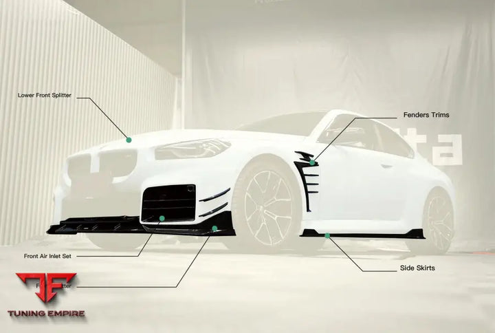 BMW M2(G87) DRY CARBON FIBER PARTS