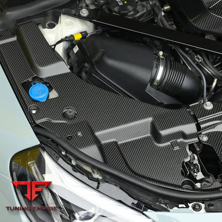 BMW M2 G87 ENGINE BAY TRIM SET IN PREPREG CARBON FIBRE - Carbon Fibre Parts