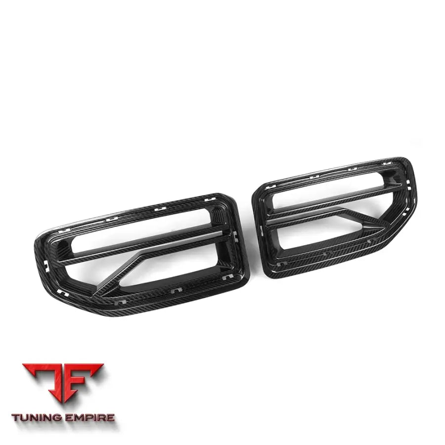 BMW M2 G87 FRONT GRILLE IN PREPREG CARBON FIBRE (V2) - Carbon Fibre Parts