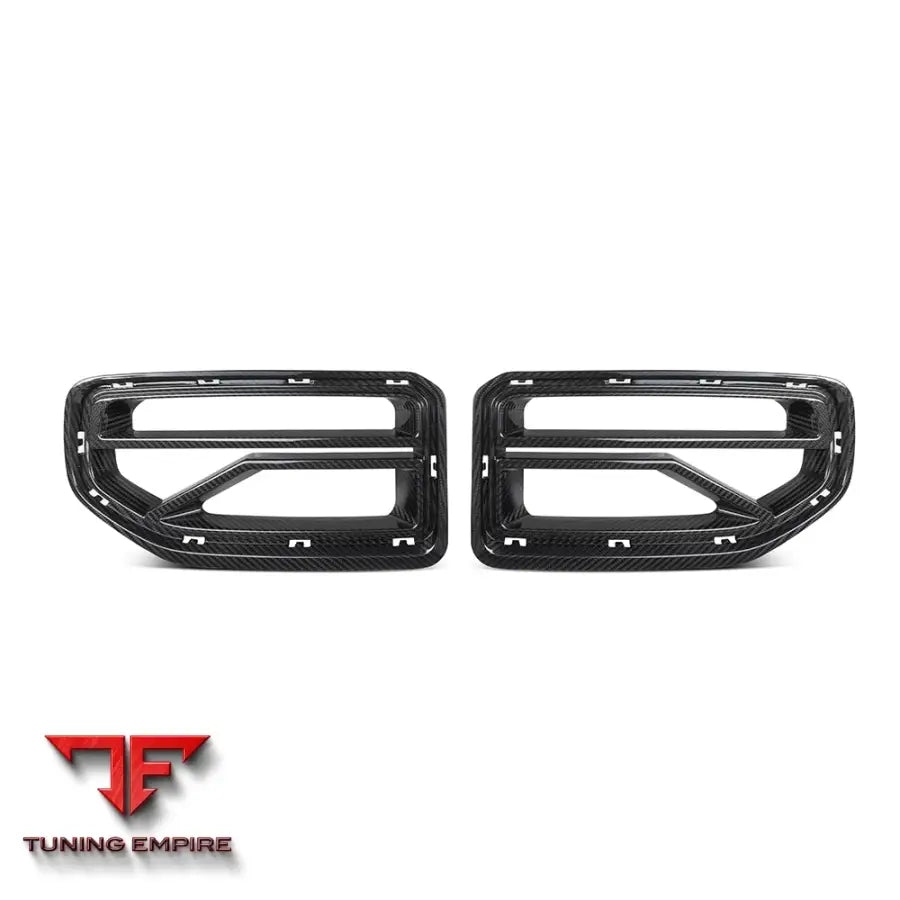 BMW M2 G87 FRONT GRILLE IN PREPREG CARBON FIBRE (V2) - Carbon Fibre Parts