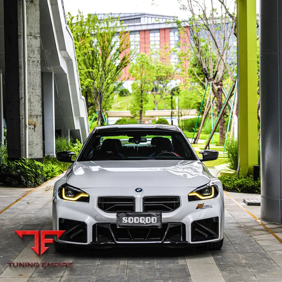 BMW M2 G87 FRONT GRILLE IN PREPREG CARBON FIBRE (V2) - Carbon Fibre Parts