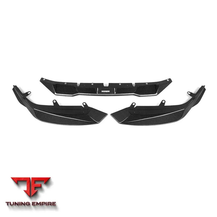 BMW M2 G87 FRONT LIP IN PREPREG CARBON FIBRE (V2) - Carbon Fibre Parts