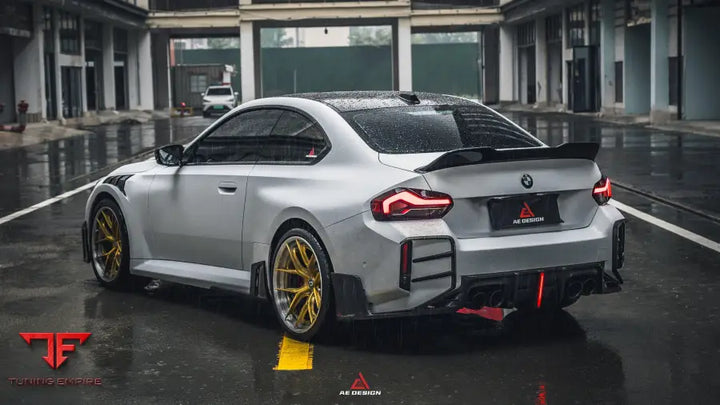 BMW M2 G87 M240i AE Design rear spoiler