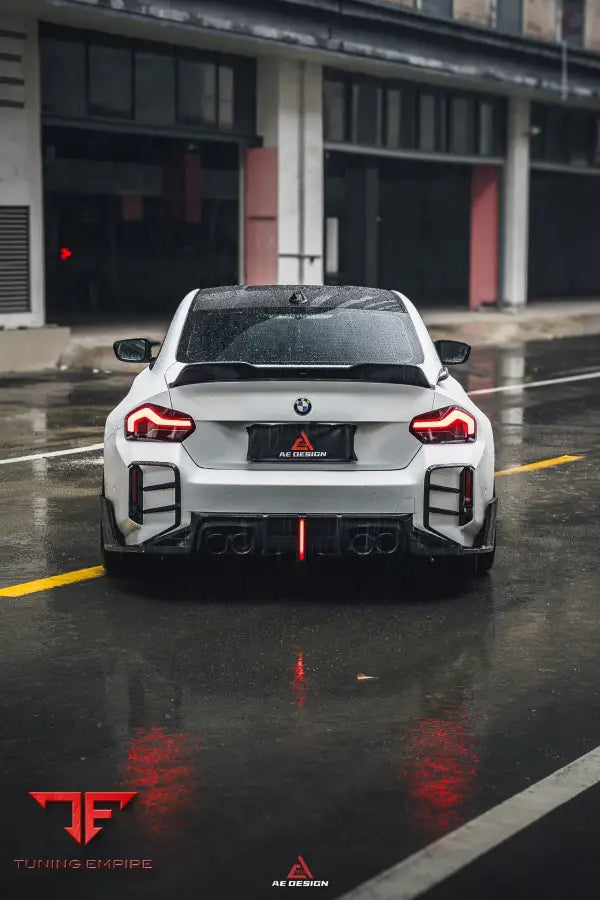 BMW M2 G87 M240i AE Design rear spoiler