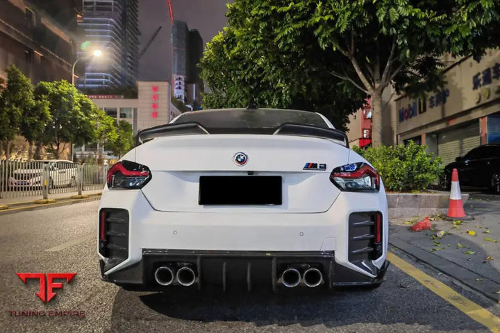 Bmw M2 G87 Od-B Style Dry Carbon Fiber Trunk Spoiler Bsd
